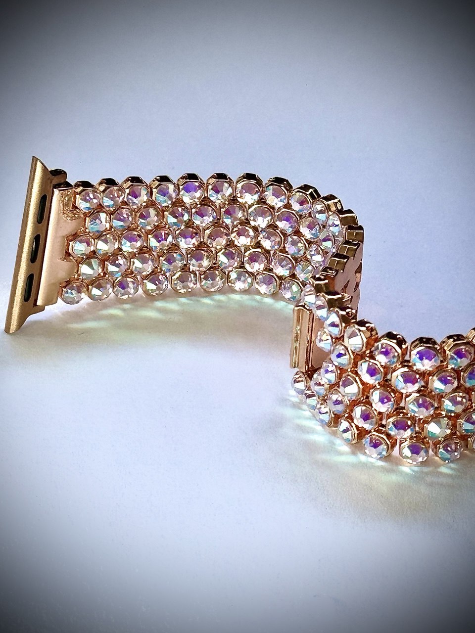 Luxury Apple Watch ⌚️ Band With Swarovski Crystals 💎 for woman who loves to sparkle ✨