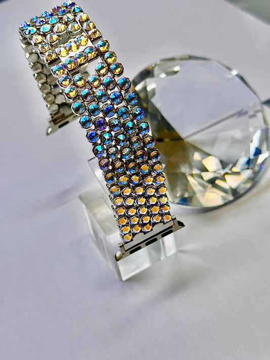 Luxury Apple Watch ⌚️ Band  With Swarovski Crystals 💎 for woman who loves to sparkle✨