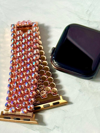 Luxury Apple Watch ⌚️ Band  With Swarovski Crystals 💎 for woman who loves to sparkle✨