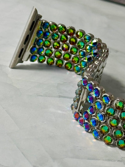 Luxury Apple Watch ⌚️ Band  With Swarovski Crystals 💎 for the woman who loves to sparkle ✨