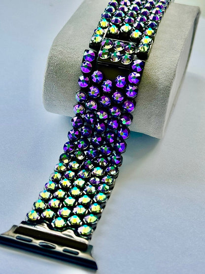 Luxury Apple Watch ⌚️ Band  With Swarovski Crystals 💎 for  woman who loves to sparkle ✨