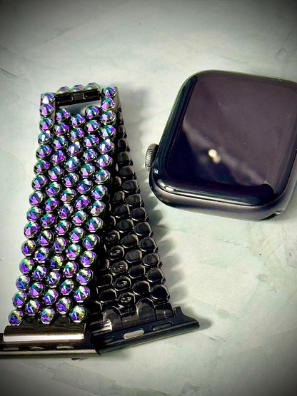 Luxury Apple Watch ⌚️ Band  With Swarovski Crystals 💎 for  woman who loves to sparkle ✨