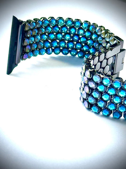 Luxury Apple Watch ⌚️ Band  With Swarovski Crystals 💎 for woman who loves to sparkle✨