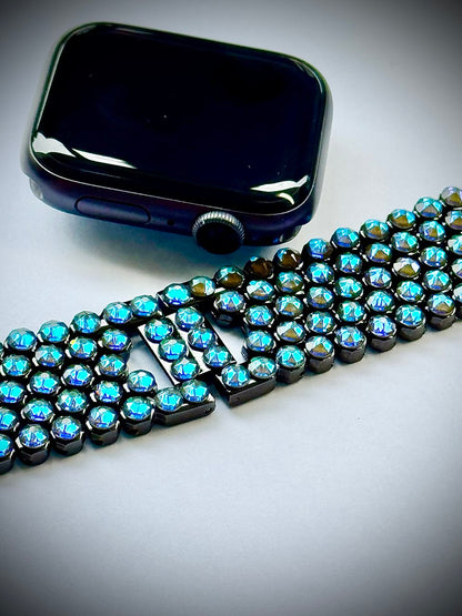 Luxury Apple Watch ⌚️ Band  With Swarovski Crystals 💎 for woman who loves to sparkle✨
