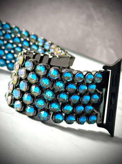 Luxury Apple Watch ⌚️ Band  With Swarovski Crystals 💎 for woman who loves to sparkle✨