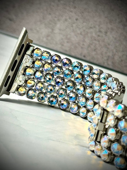Luxury Apple Watch ⌚️ Band  With Swarovski Crystals 💎 for woman who loves to sparkle✨