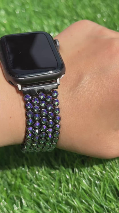 Luxury Apple Watch ⌚️ Band  With Swarovski Crystals 💎 for  woman who loves to sparkle ✨