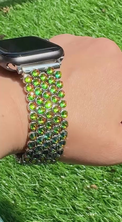 Luxury Apple Watch ⌚️ Band  With Swarovski Crystals 💎 for the woman who loves to sparkle ✨