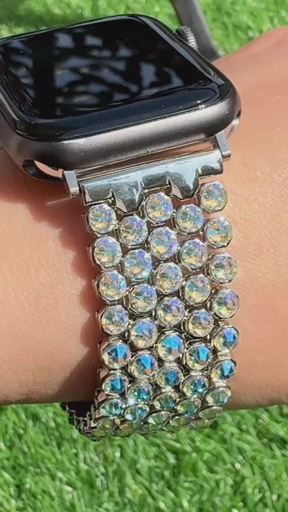 Luxury Apple Watch ⌚️ Band  With Swarovski Crystals 💎 for woman who loves to sparkle✨