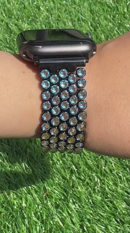 Luxury Apple Watch ⌚️ Band  With Swarovski Crystals 💎 for woman who loves to sparkle✨