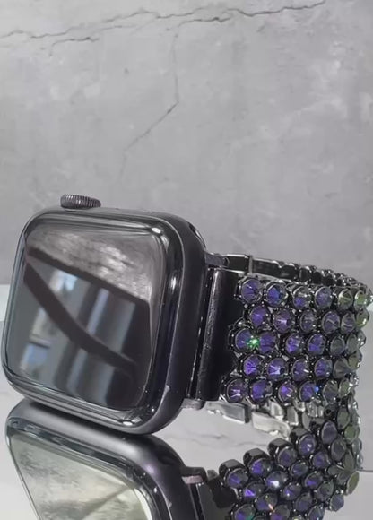 Luxury Apple Watch ⌚️ Band  With Swarovski Crystals 💎 for  woman who loves to sparkle ✨