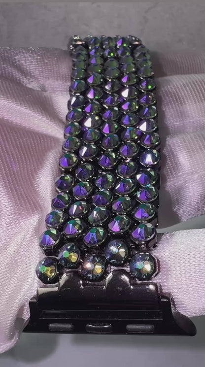Luxury Apple Watch ⌚️ Band  With Swarovski Crystals 💎 for  woman who loves to sparkle ✨